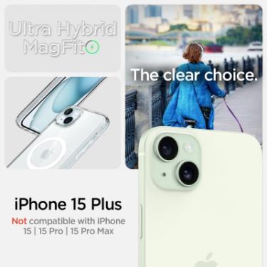 Чехол для мобильного телефона Spigen Apple iPhone 15 Plus Ultra Hybrid MagFit White Фото 2