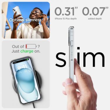 Чехол для мобильного телефона Spigen Apple iPhone 15 Plus Ultra Hybrid MagFit White Фото 7