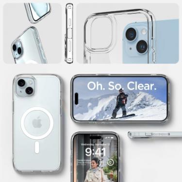 Чехол для мобильного телефона Spigen Apple iPhone 15 Plus Ultra Hybrid MagFit White Фото 8