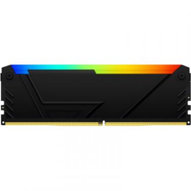 Модуль памяти для компьютера Kingston Fury (ex.HyperX) DDR4 32GB (2x16GB) 3733 MHz Beast Black RGB Фото 4