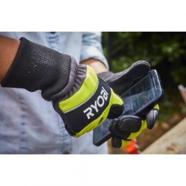 Защитные перчатки Ryobi RAC258M для роботи з ланцюговою пилкою, вологозахи Фото 3