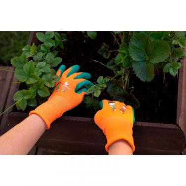 Защитные перчатки Neo Tools дитячі латекс, поліестер, дихаюча верхня частина, Фото 4