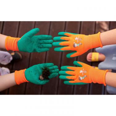 Защитные перчатки Neo Tools дитячі латекс, поліестер, дихаюча верхня частина, Фото 7
