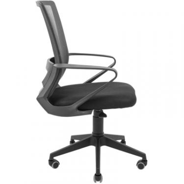 Офисное кресло Richman Робін Пластик Піастра Сітка чорна + сіра Фото 2