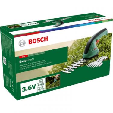 Кусторез Bosch EasyShear, 3.6В, 1х1.5Аг, лезо 12см, крок різу 8мм Фото 3