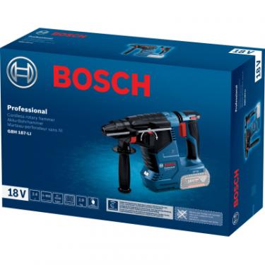 Перфоратор Bosch GBH 187-LI Professional 18 В, SDS-Plus, 2.4 Дж, 98 Фото 14
