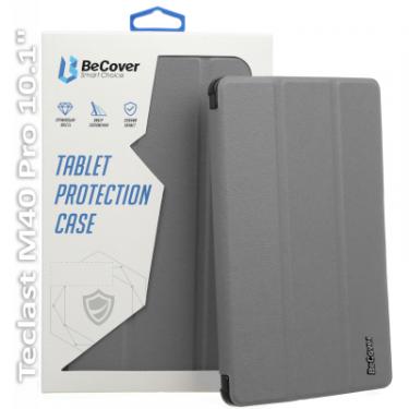 Чехол для планшета BeCover Smart Case Teclast M40 Pro 10.1" Gray Фото