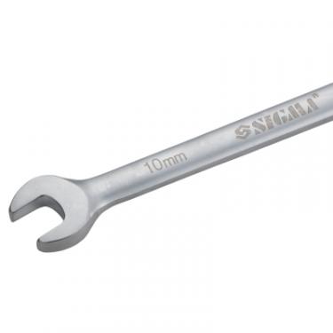 Ключ Sigma ріжково-накидний з тріскачкою 10мм CrV satine Фото 3