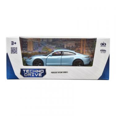 Машина Techno Drive Porsche Taycan Turbo S синій Фото 10