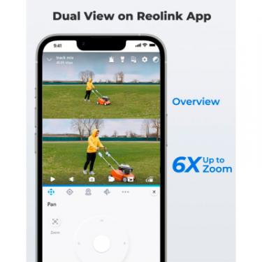 Камера видеонаблюдения Reolink TrackMix Wi-Fi Фото 5