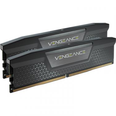 Модуль памяти для компьютера Corsair DDR5 32GB (2x16GB) 6000 MHz Vengeance Black Фото 1