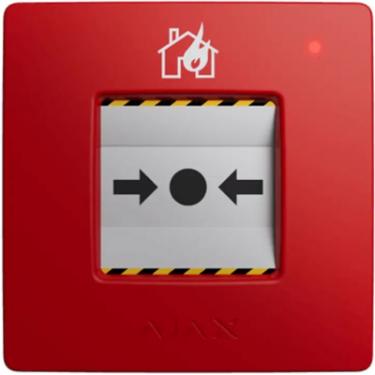 Тревожная кнопка Ajax Manual Call Point RED Фото