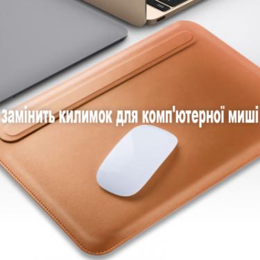 Чехол для ноутбука BeCover 11" MacBook ECO Leather Gray Фото 2