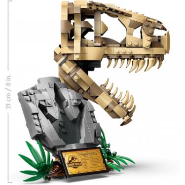Конструктор LEGO Jurassic World Скамянілості динозаврів череп тиран Фото 4