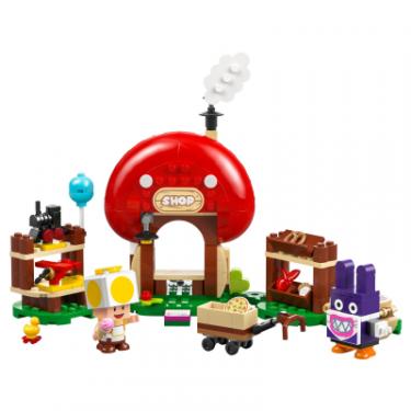 Конструктор LEGO Super Mario Nabbit у крамниці Toad. Додатковий наб Фото 1