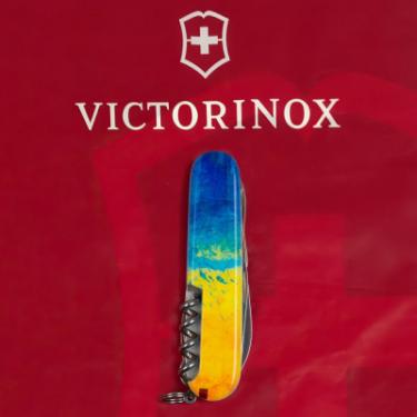 Нож Victorinox Climber Ukraine Жовто-синій малюнок Фото 9