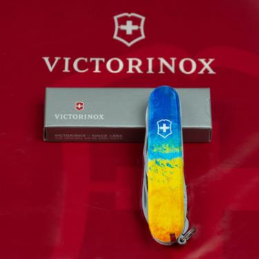 Нож Victorinox Climber Ukraine Жовто-синій малюнок Фото 11