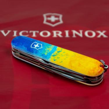 Нож Victorinox Climber Ukraine Жовто-синій малюнок Фото 2