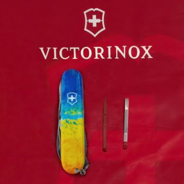 Нож Victorinox Climber Ukraine Жовто-синій малюнок Фото 5