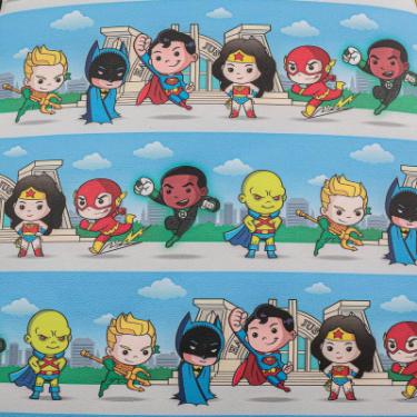 Рюкзак школьный Loungefly DC - Superheroes Chibi Lineup AOP Mini Backpack Фото 5