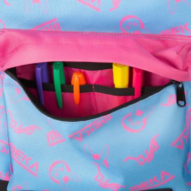 Рюкзак школьный Jinx Overwatch D.Va Splash Backpack Blue/Pink Фото 3