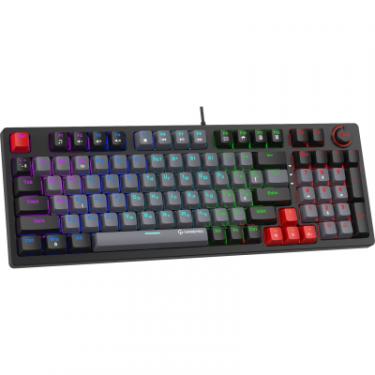 Клавиатура GamePro MK120B LED Red Switches USB Black Фото 1