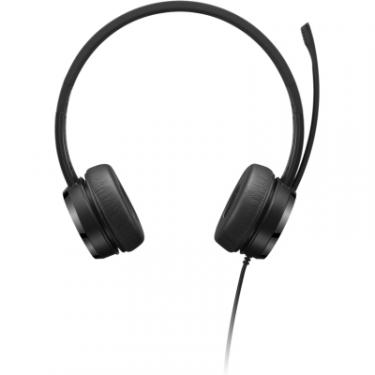 Наушники Lenovo USB-A Wired Stereo On-Ear Black Фото 1