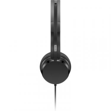 Наушники Lenovo USB-A Wired Stereo On-Ear Black Фото 2