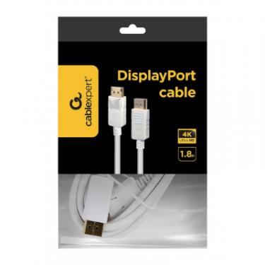Кабель мультимедийный Cablexpert DisplayPort to DisplayPort 1.8m V1.2 Фото 1