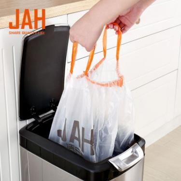 Пакеты для мусора JAH Для відер до 50 л (65x85 см) із затяжками 15 шт. Фото 2