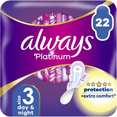 Гигиенические прокладки Always Platinum Day&Night Розмір 3 22 шт. Фото