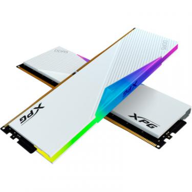 Модуль памяти для компьютера ADATA DDR5 32GB (2x16GB) 5200 MHz XPG Lancer RGB White Фото 4