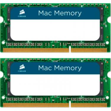 Модуль памяти для ноутбука Corsair SoDIMM DDR3 16GB (2x8GB) 1600 MHz Mac Memory Фото