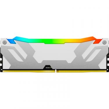 Модуль памяти для компьютера Kingston Fury (ex.HyperX) DDR5 32GB (2x16GB) 6800 MHz Renegade RGB White/Sil Фото 1
