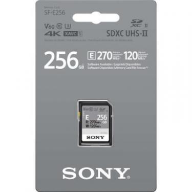 Карта памяти Sony 256GB SDXC class 10 UHS-II U3 V60 Фото 1