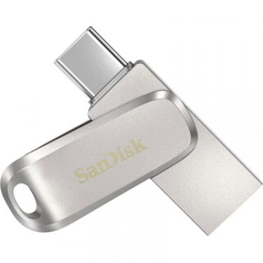 USB флеш накопитель SanDisk 1TB Ultra Dual Luxe Silver USB 3.2/Type-C Фото 1