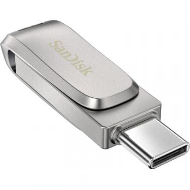 USB флеш накопитель SanDisk 1TB Ultra Dual Luxe Silver USB 3.2/Type-C Фото 4
