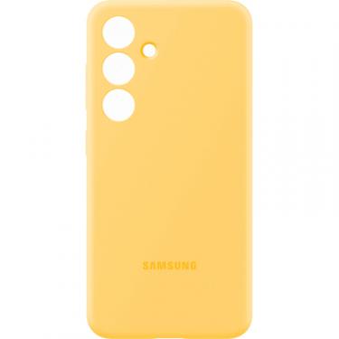 Чехол для мобильного телефона Samsung Galaxy S24 (S921) Silicone Case Yellow Фото 2