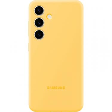 Чехол для мобильного телефона Samsung Galaxy S24 (S921) Silicone Case Yellow Фото 5