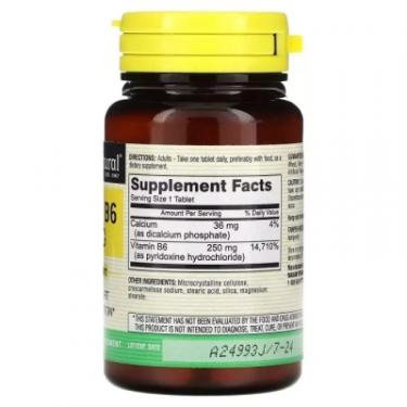 Витамин Mason Natural Витамин B6, 250 мг, Vitamin B6, 60 таблеток Фото 1