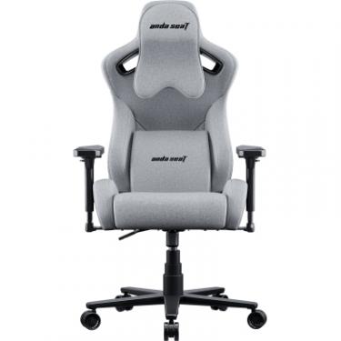 Кресло игровое Anda Seat Kaiser Frontier XL Grey Linen Fabric Фото