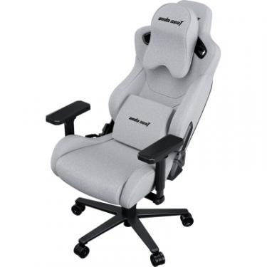 Кресло игровое Anda Seat Kaiser Frontier XL Grey Linen Fabric Фото 8
