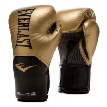 Боксерские перчатки Everlast Elite Training Gloves 870290-70-15 золотий 8 oz Фото