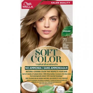 Краска для волос Wella Soft Color Безаміачна 71 - Попелястий блонд Фото 1