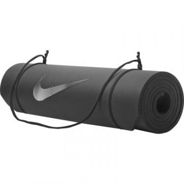 Коврик для фитнеса Nike Training Mat 2.0 NS чорний, білий N.000.0006.010.N Фото