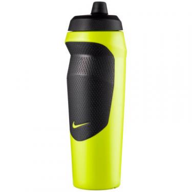 Бутылка для воды Nike Hypersport Bottle 20 OZ зелений, чорний 600 мл N.1 Фото