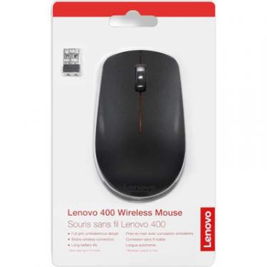 Мышка Lenovo 400 Wireless Black Фото 6