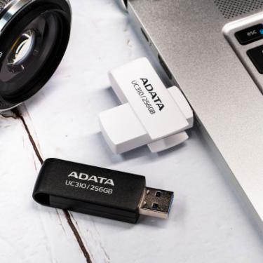 USB флеш накопитель ADATA 32GB UC310 Black USB 3.0 Фото 9