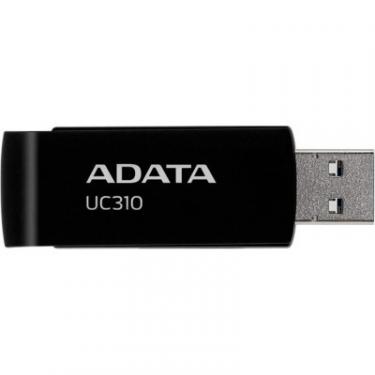 USB флеш накопитель ADATA 32GB UC310 Black USB 3.0 Фото 1