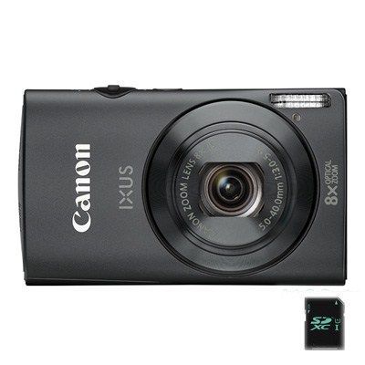 Цифровой фотоаппарат Canon IXUS 230 HS black Фото